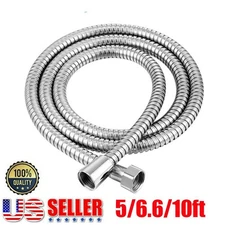 Shower Head Hose Handheld Extra Long Stainless Steel Bathroom Flexible Tube