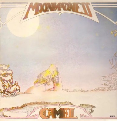LP Camel Moonmadness FAUX LEATHER TEXTURE GATEFOLD SLEEVE NEAR MINT Decca