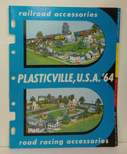 1964 Plasticville U.S.A. Railroad Accessories Road Racing Accessories Catalog