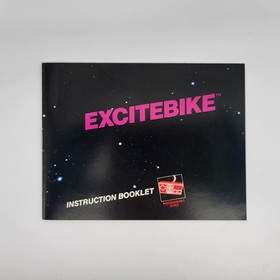 Excitebike Nintendo NES Black Box 5-Schrauben-Aufh&auml;ngung Fr&uuml;he Auflage -...