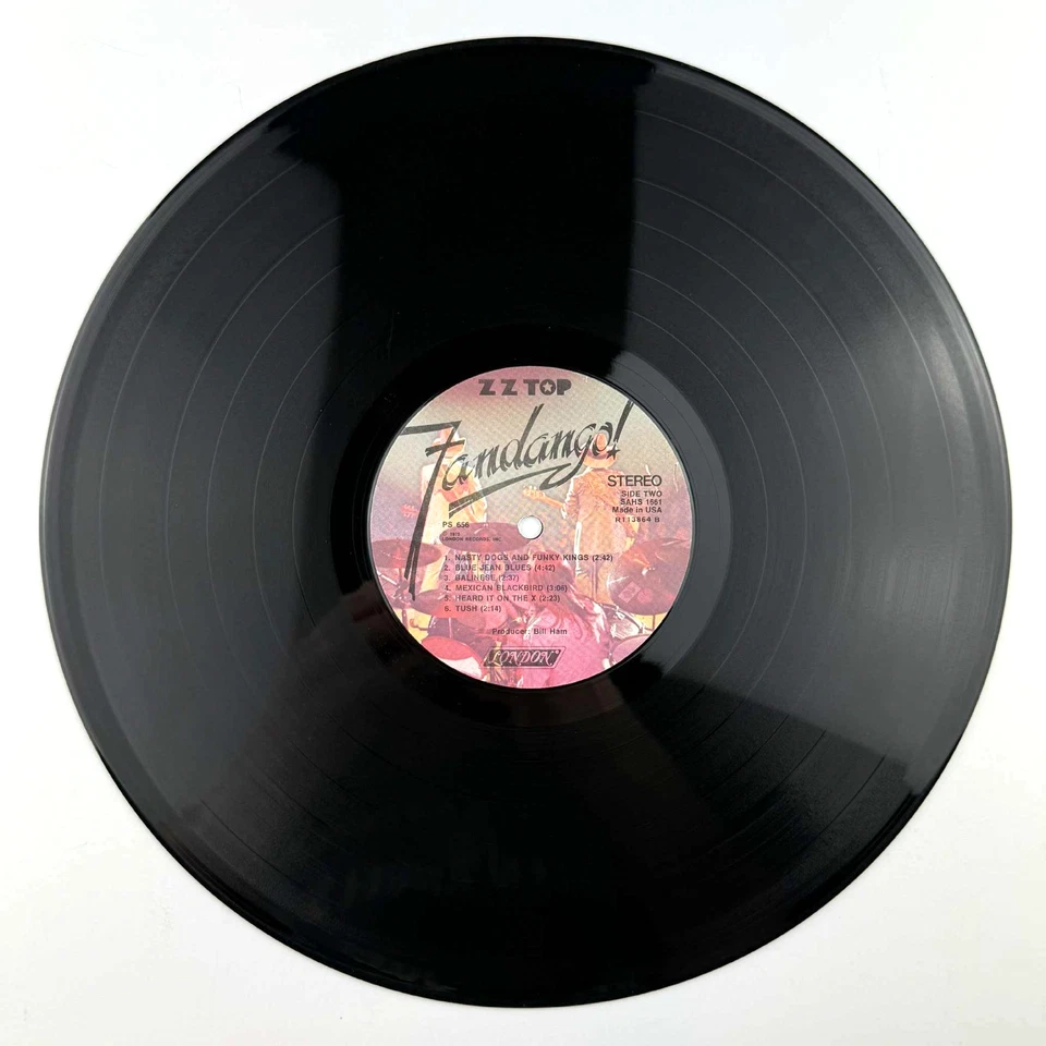 ZZ Top Fandango! vinyl record LP 70s Classic Rock Texas Blues "Tush" - Image 4 of 4