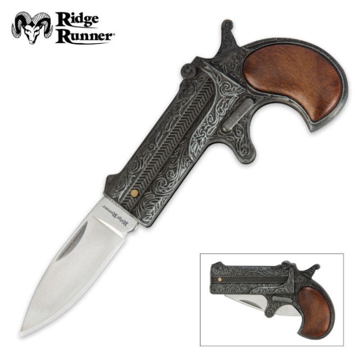 Ridge Runner® Derringer Pistol Folder RR651 New | eBay