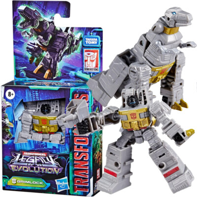 Transformers Toys Legacy Evolution Core Grimlock Toy 3.5-inch Action Figure Gift
