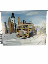 NEW Scott Westmoreland Surfin' USA Decorative Metal Tin Sign Made in USA 16 x 12