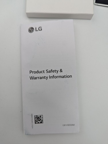 LG V60 ThinQ ATT Box ONLY, Including Accessories - Photo 9 sur 13