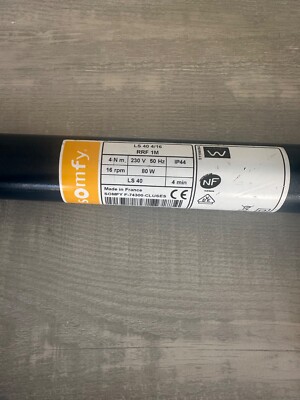 Somfy Ls 40 4/16 RRF 1M Used