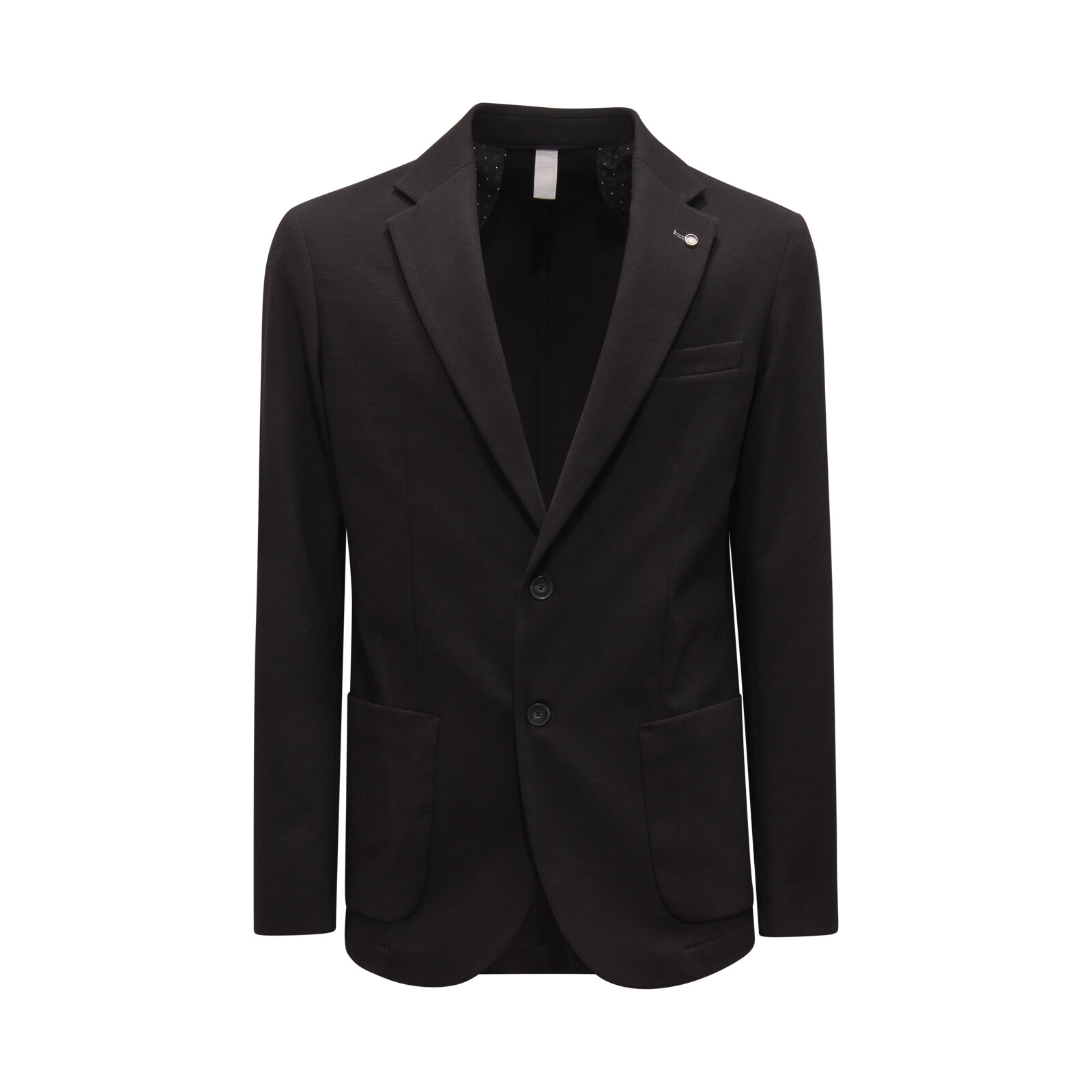 I4334 МУЖСКАЯ ТЕКСТУРИРОВАННАЯ КУРТКА GIACCA UOMO IMPERIAL ЧЕРНОГО ЦВЕТА 26890₽