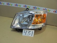 08 09 10 Dodge Caravan DRIVER Side Headlight Used front Lamp #431-H