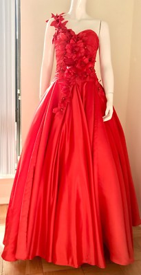 open lace back dress A-line One-shoulder Knee Length Tulle Spaghetti Homecoming Dress  Ballbella
