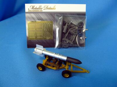 Metallic Details MDR 4832 - Accessory Tiny Tim Rocket with trailer 1/48 scale