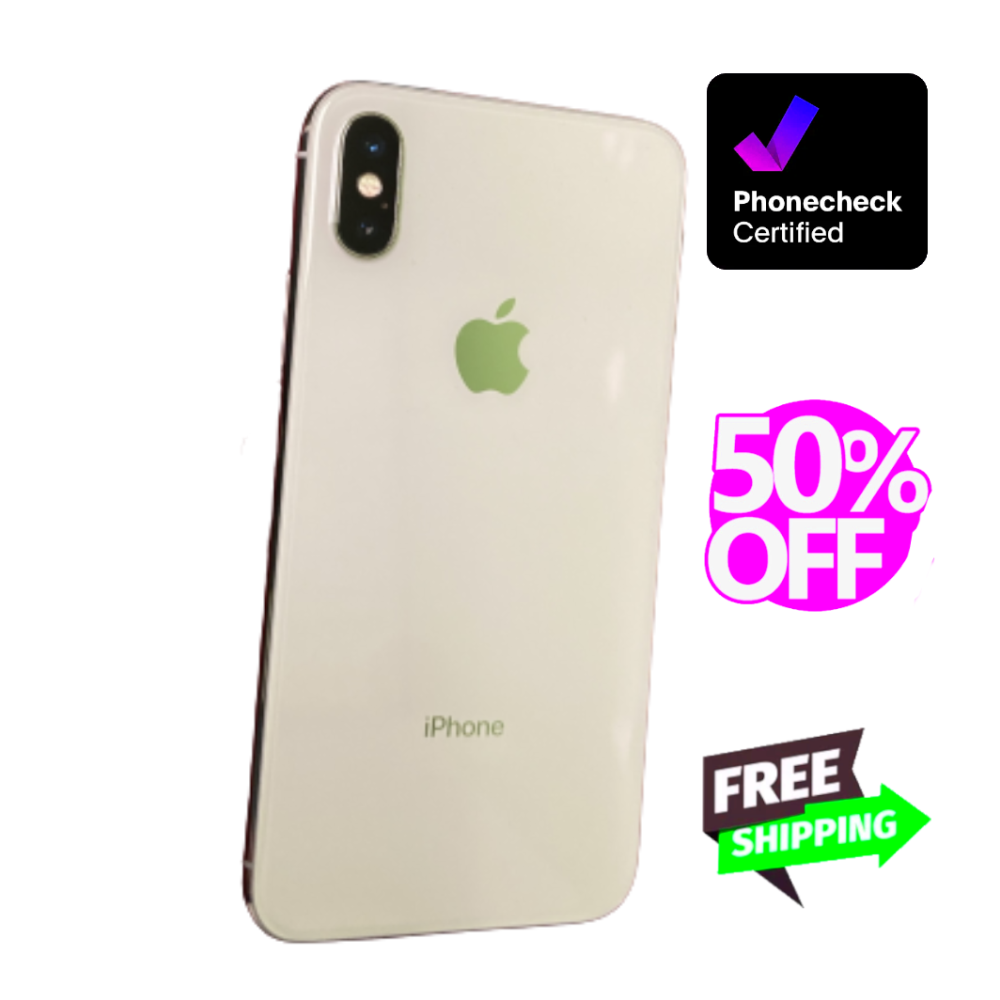 m*☆様 Apple iPhone X ホワイト64G　本体 Apple iPhone X white 64GB Unlocked - Excellent Condition