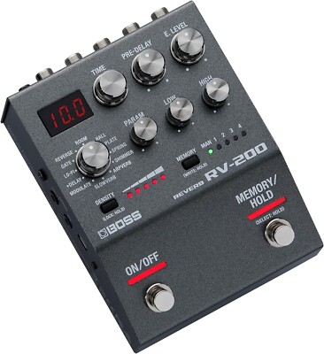 Boss RV-200 RV200 Reverb Guitar Effects Pedal 9V 200mA Analog NEW from Japan🔥