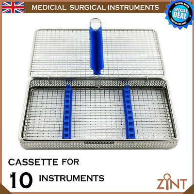 Cassetta Sterilizzazione 7x2.5 Cassetta Per Sterilizzazione Strumenti Chirurgici: In Acciaio Inox, Dimensione 7 X 2.5, Per Odontoiatria, Made In Pakistan Cassetta Acciaio Inossidabile - Foto 9
