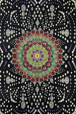 3D ART TAPESTRY-HYPNO MOONS-BEACH SHEET-WALLHANGING-60x90 FREE GLASSES