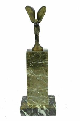 Handgefertigt Originroyce Bronze Lady Spirit Of Ecstasy Kapuze Deko 11 '' Statue
