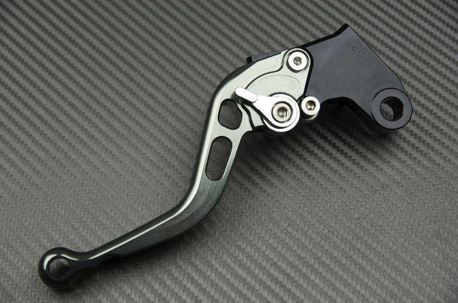 Short brake & clutch levers pair CNC titanium Husqvarna SM610 2005- 2014 Foto 2 de 4