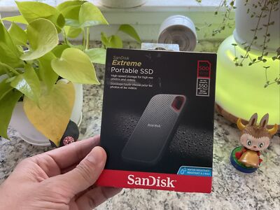 Sandisk Extreme Portable SSD 500GB Solid State Drive Type-C SDSSDE60-500G  AU 619659165239|