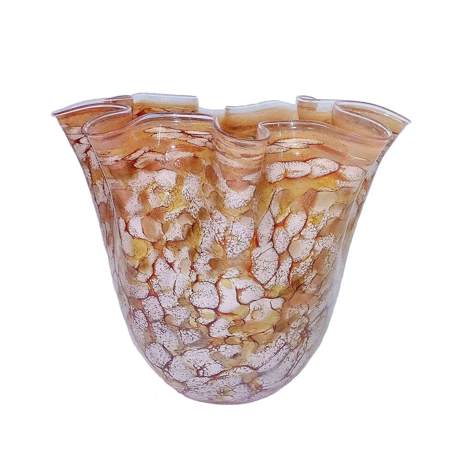 Elegant Modern Decorative Classical Glass Marble Vase for Gift - 12" Vase Beauty