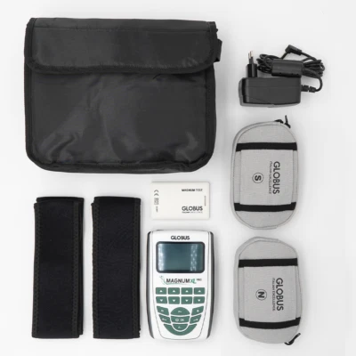 Globus apparecchio Magnetoterapia Magnum xl pro e solenoidi Pocket pro Bianco