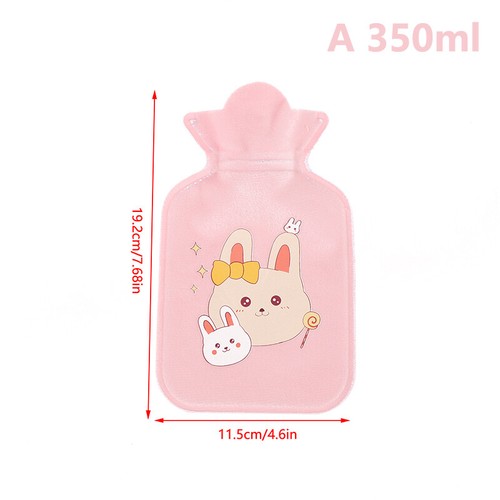 Plush Hot Water Bag Cold-proof Warm Handbag Portable Hot Water Bottle Winter - Picture 13 of 23
