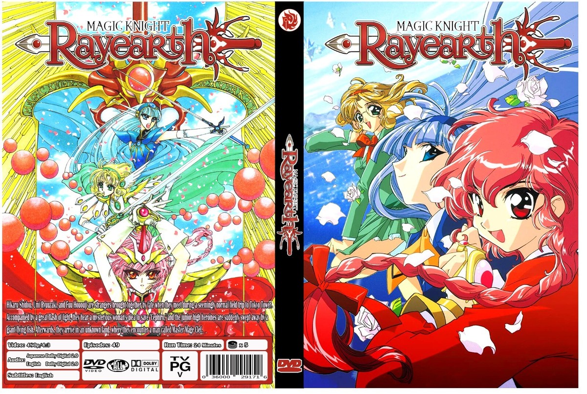 Magic Knight Rayearth Complete Anime Series Dual Audio English