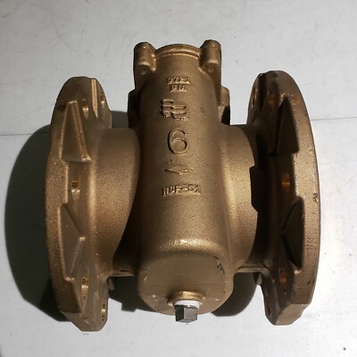 Mars Company F225293WH 6'' Bronze Strainer MF225293WH Use Before Water Meter NEW