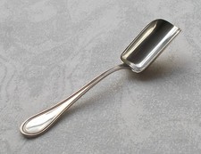*RAR* Seltene Portionsschaufel schlichtes Fadendekor in 800er Silber, Italien 5