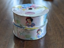 2 ROLLS/ 1wide- 3 Yards each SATIN RIBBONS w/...