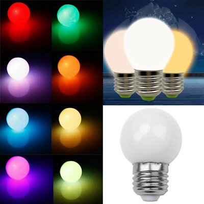 Dimmable LED Globe Bulb E26 E27 B15 B22 E14 E12 3W 110-220V Color Change Lamp ST
