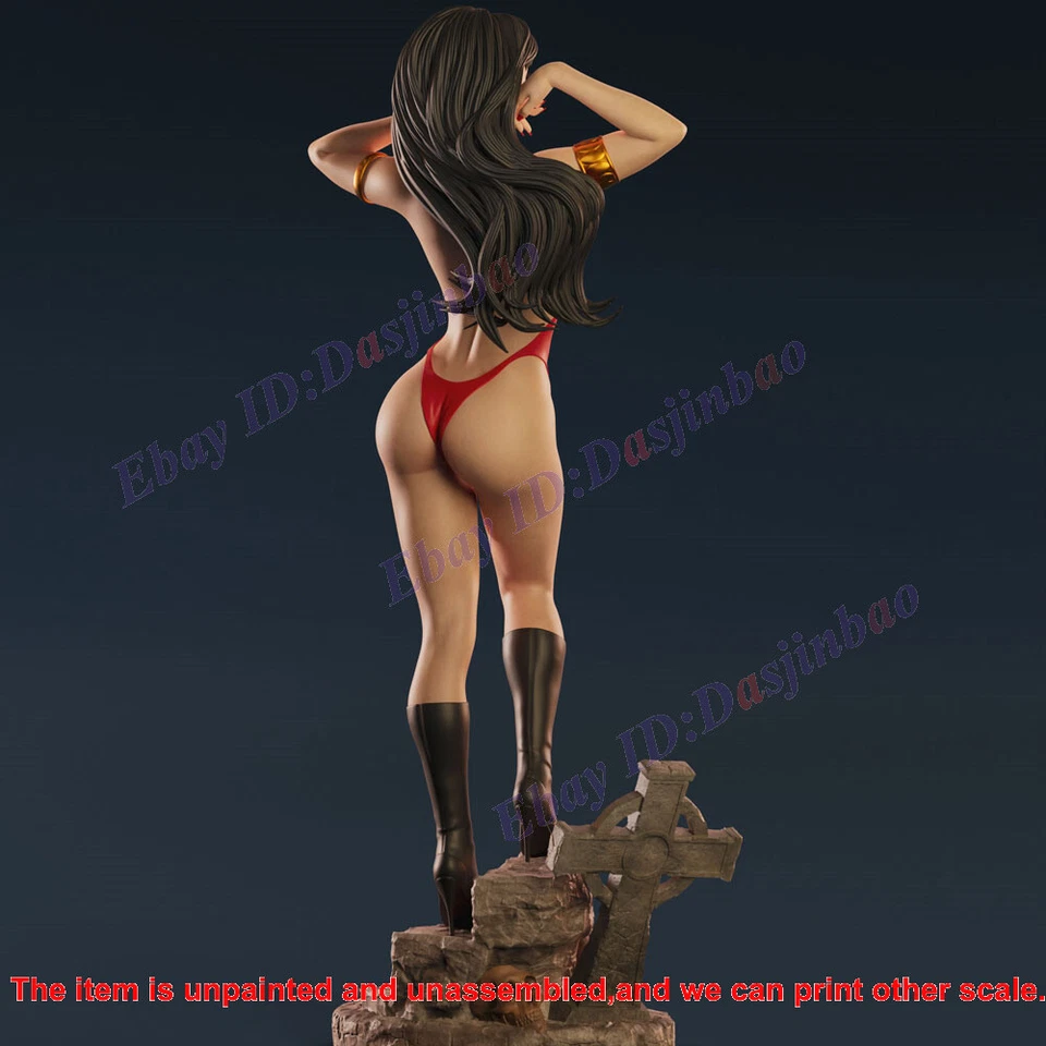Vampirella 1/6 3D Print Model Kit Unpainted Unassembled 33cm GK - Image 4 of 4