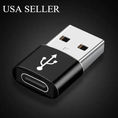 3er Pack NEU USB C 3.1 Typ C Buchse auf USB 3.0 Typ A Stecker Port Konverter Adapter - Bild 1 von 4