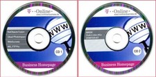 Zwei CD´s - T-Online - Business Homepage - CD 1 und 2