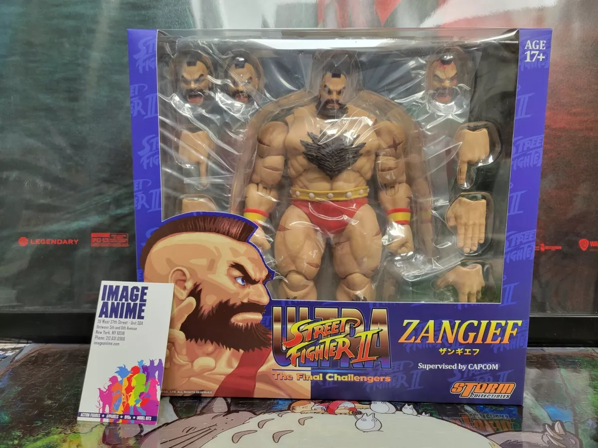 Storm Collectibles Ultimate Street Fighter II The Final Challenger Zangief  Action Figure Tan