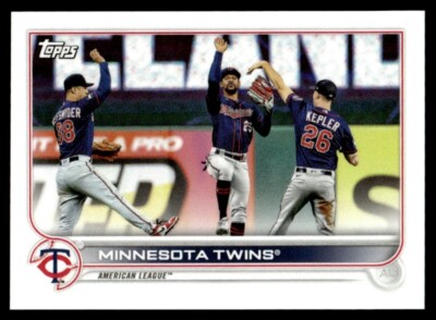 2022 Topps Mini #435 Byron Buxton/Max Kepler Minnesota Twins