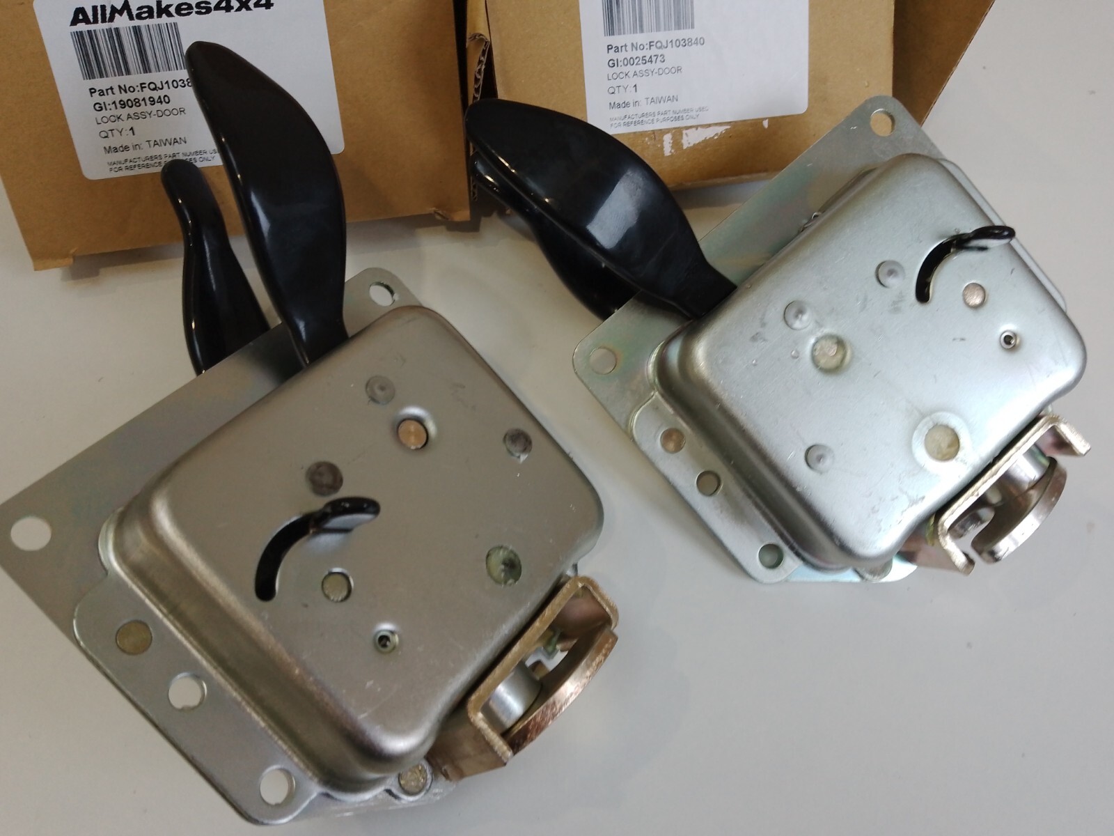 Lock Box Defender Land Rover Defender 90, Front Door Locks, Driver and Passenger Side ...