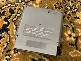 Tag Team Wrestling Nintendo NES Cartridge w/ Box & Manual 5-Screw Hang Tab