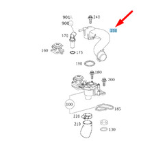 Thermostat Mercedes 220