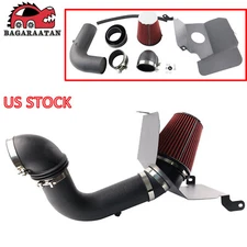 RED For 03-07 Dodge Ram 2500 3500 5.9L L6 Diesel Heat Shield Cold Air Intake Kit
