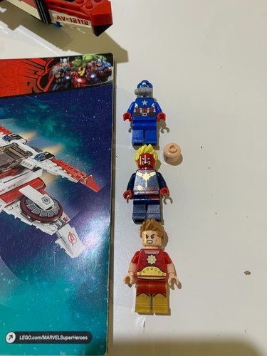 LEGO Marvel Avengers Set 76049 Avenjet Space Mission Near COMPLETE Thanos - Picture 2 of 13