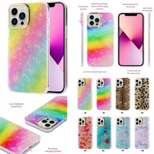 Fashion Plating Painted Pattern Phone Cover For iPhone 15 Pro Max 14 13 12 11