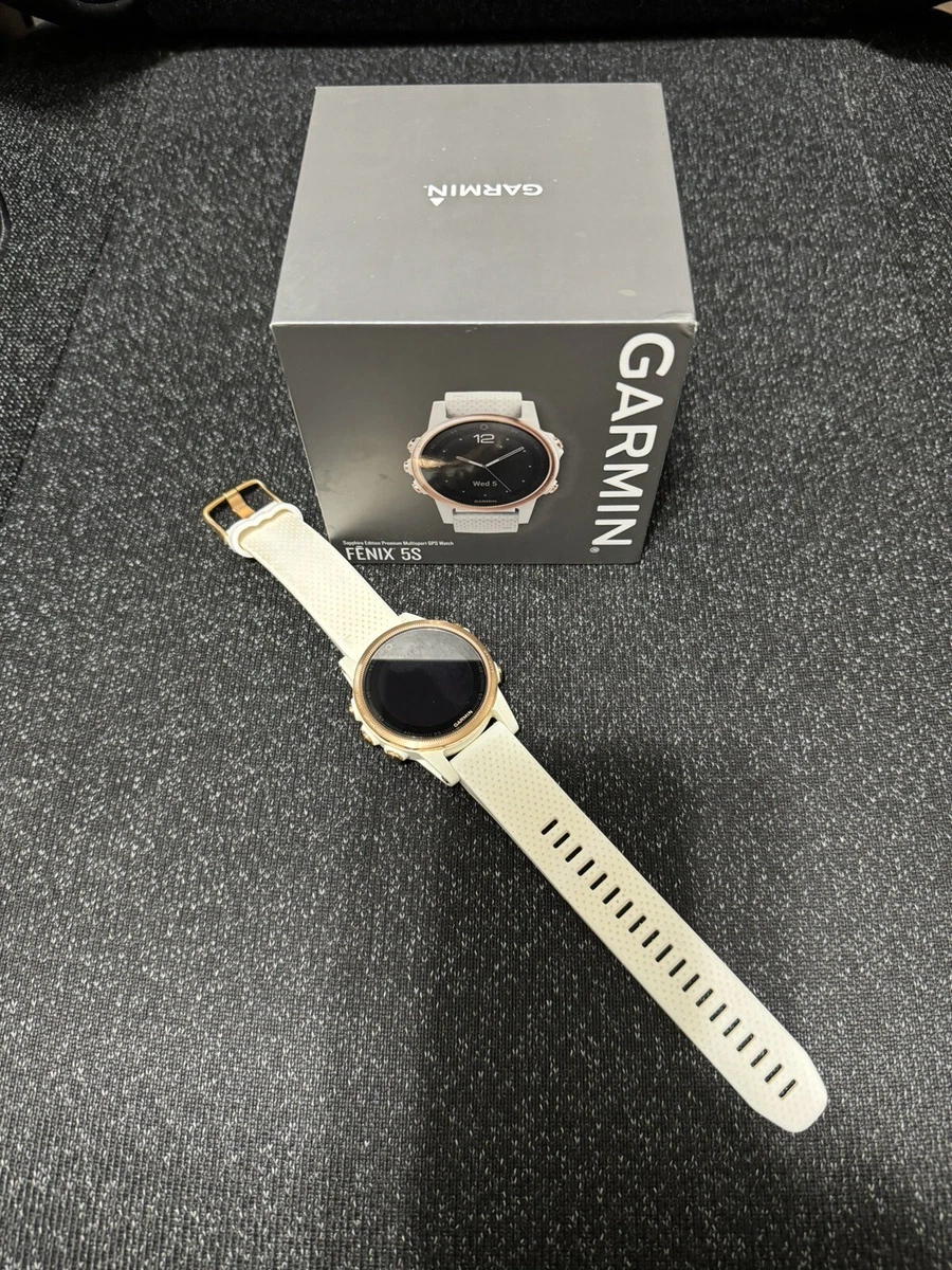 Garmin Fenix 5S Sapphire GPS Heart Rate Monitor Watch Rose Gold