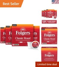Classic Roast Medium Roast Coffee, 128 Keurig K-Cup Pods