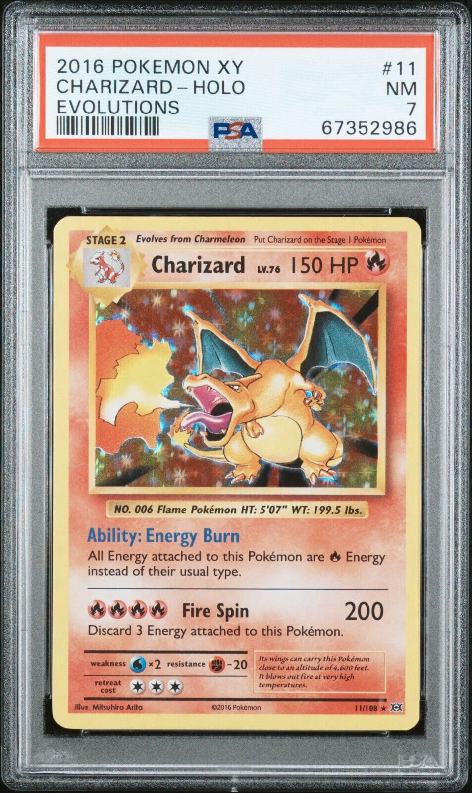 Pokemon CHARIZARD X Y 7