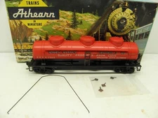 ATHEARN THREE DOME TANK CAR - UNION STARCH SHPX #7744 -  HO SCALE-PRE-OWNED