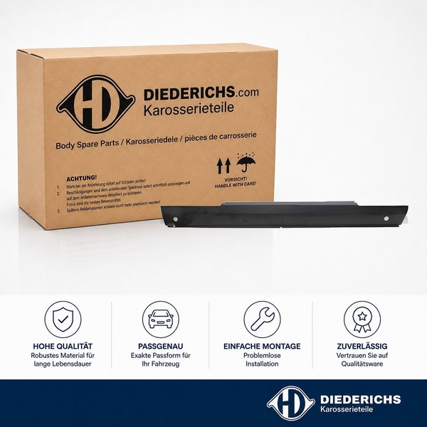 Einstiegblech Rechts Diederichs 9141022 FÜR Mercedes-image