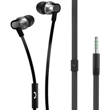 Maxell Impulse Wired Earbuds with Microphone - Black