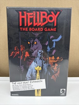 Hellboy The Board Game - The Wild Hunt Expansion Strategy Tabletop W/ Miniatures