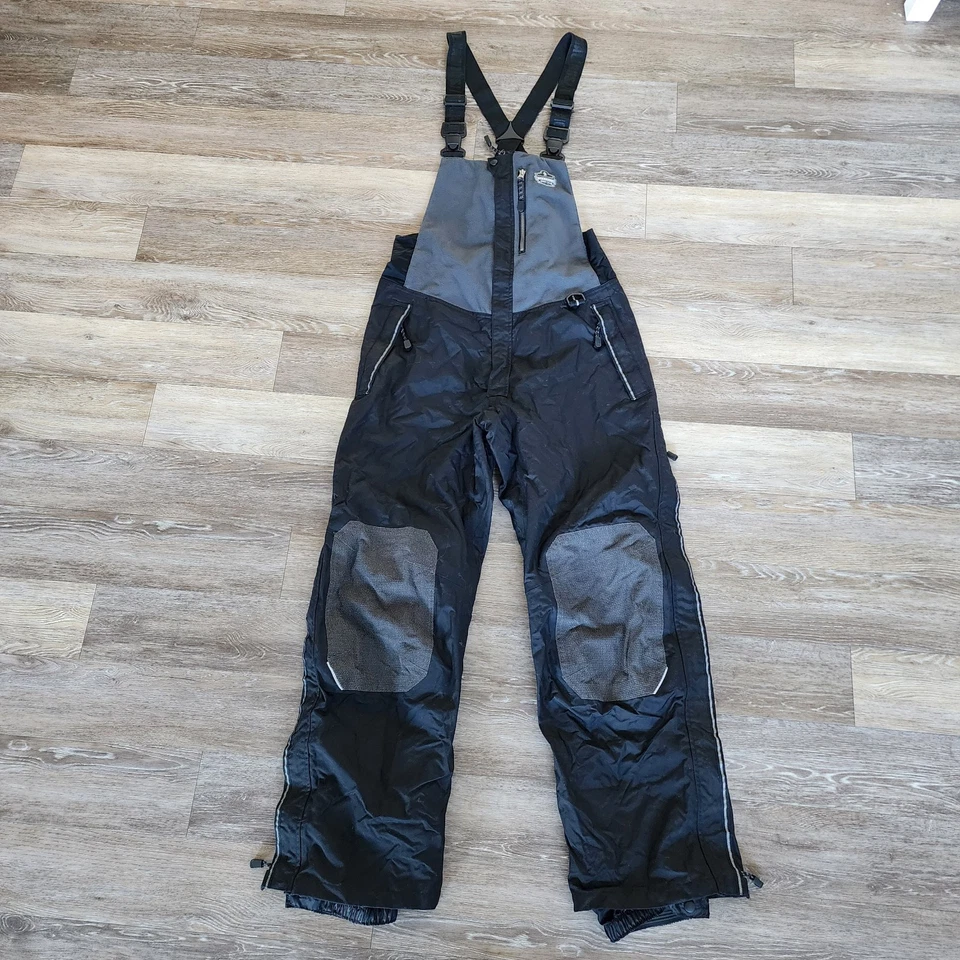 Ergodyne N-Ferno 6470 Insulated Bib Overalls Mens Large Snowpants Core Workwear - Image 3 of 4