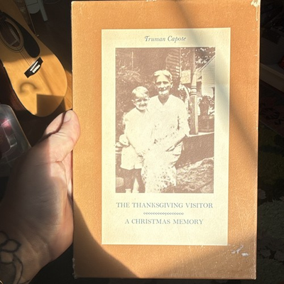 #ad Truman Capote The Thanksgiving Visitor A Christmas Memory HC Slipcase 1967 $50.00