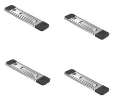 Portable Invisible Laptop Stand Mini Aluminum Cooling Pad Keyboard Riser Ergo...